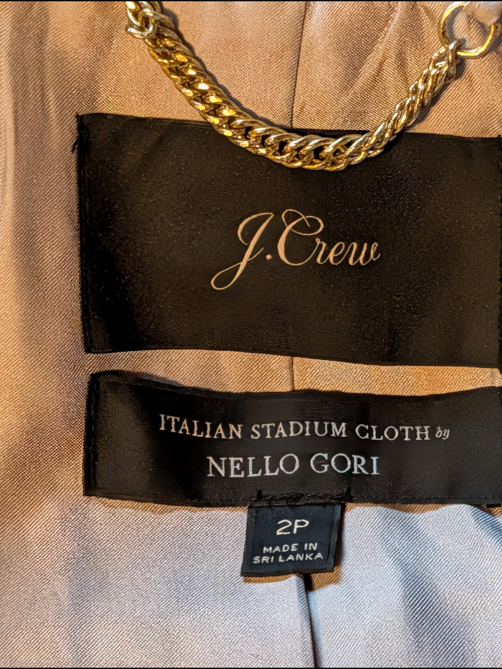 J. Crew Chateau Parka Italian Wool Stadium Cloth Light Gray Hooded A-Line Sz 2P. - Picture 3 of 13